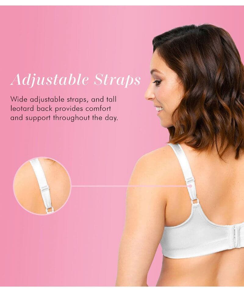 Bras with outlet fully adjustable straps