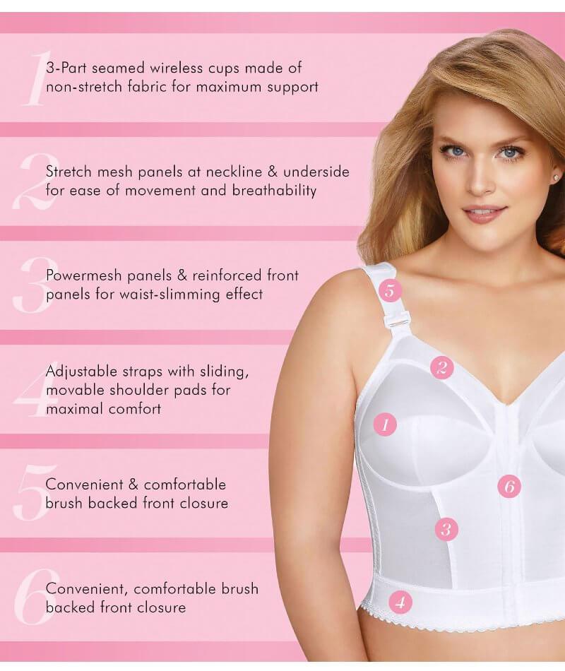 Exquisite Form  Plus Size Bras for Full Figured Women