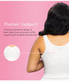 Exquisite Form Fully Front Close Wire-free Longline Posture with Lace Bra - White Bras