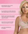 Exquisite Form Fully Cotton Soft Cup Wirefree Bra With Lace - Damask Neutral Bras