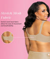 Exquisite Form Fully Front Close Wire-free Classic Support Bra - Nude Bras