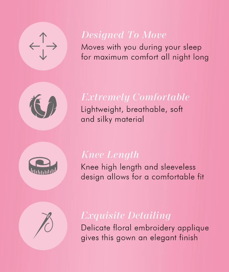 Exquisite Form Short Gown - Sangria Sleep / Lounge