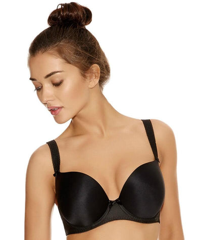 Freya Deco Moulded Plunge Bra - Black Bras 28C