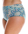 Capriosca High Waisted Pant - Mosaic Aqua Swim