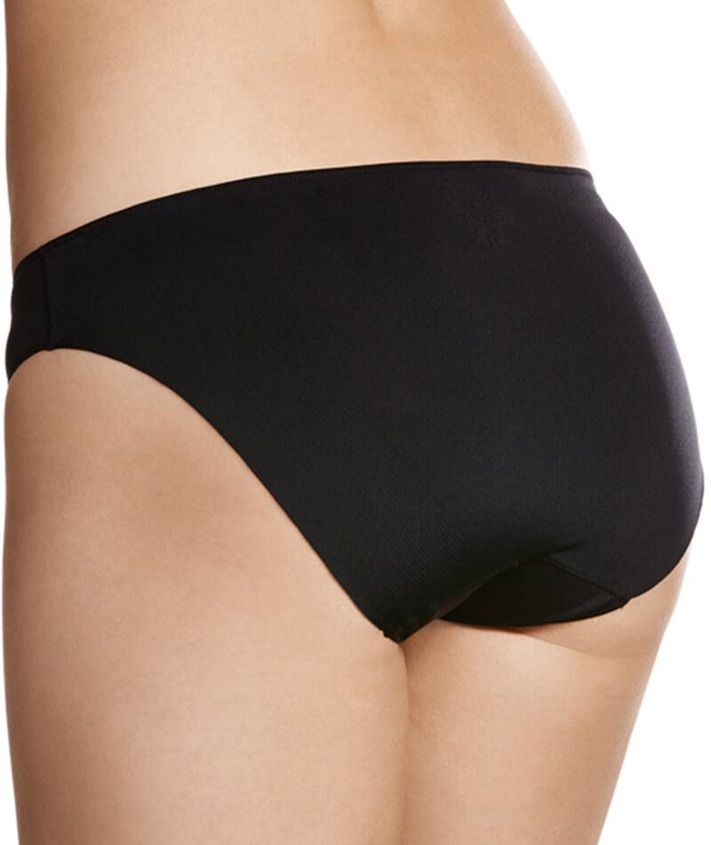 Jockey No Panty Line Promise Next Generation Microfiber Bikini -Black Knickers 4 