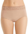 Berlei Barely There Deluxe Full Brief - Nude Lace Knickers S