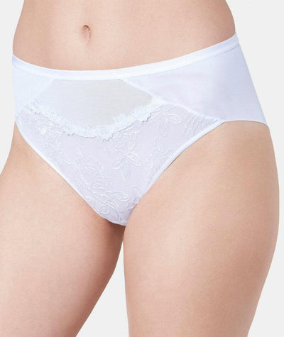 Florale Wild Rose Maxi Brief - White Knickers 8