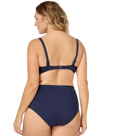 Artesands Plains High Waist Brief - Navy Swim