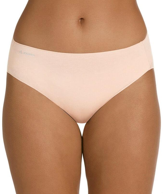 Jockey No Panty Line Promise Bamboo Naturals Hi Cut Brief - Dusk Knickers 4 