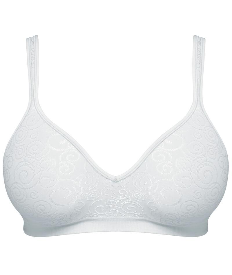 Playtex Comfort Revolution Swirl Wirefree Bra - White Swirl Bras