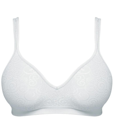 Playtex Comfort Revolution Swirl Wirefree Bra - White Swirl Bras