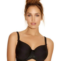 Fantasie Rebecca Moulded Spacer with Embroidery Underwired Bra - Black -  Curvy Bras