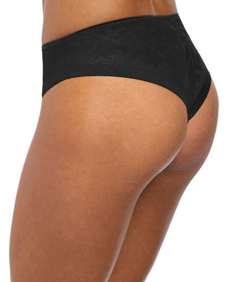 Fantasie Illusion Thong - Black Knickers