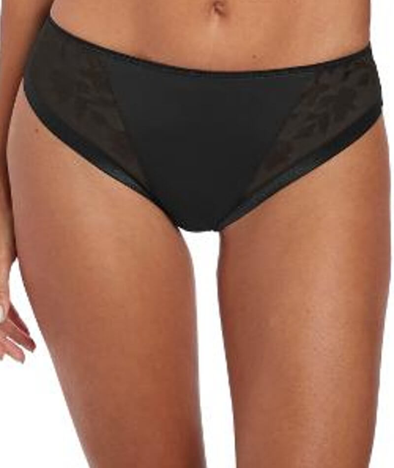 Fantasie Illusion Thong - Black Knickers XS Black 