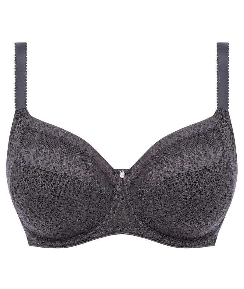 Fantasie Envisage Underwire Full Cup Bra With Side Support - Slate - Curvy