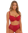 Fantasie Ana High Waist Brief - Red Knickers