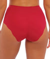 Fantasie Ana High Waist Brief - Red Knickers