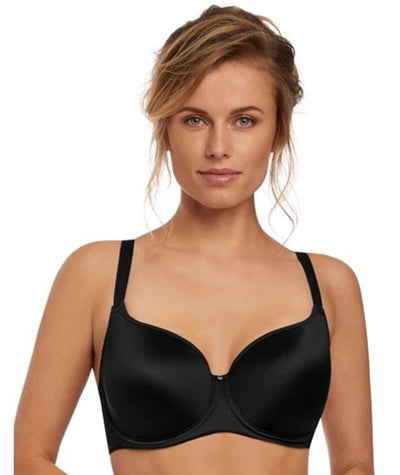 Fantasie Aura Underwire Moulded T-Shirt Bra - Black - Curvy Bras