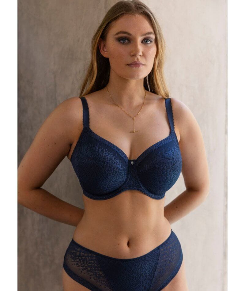 Fantasie Envisage Underwired Full Cup Side Support Bra - Navy Bras