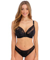 Fantasie Fusion Lace Brazilian Brief - Black Knickers