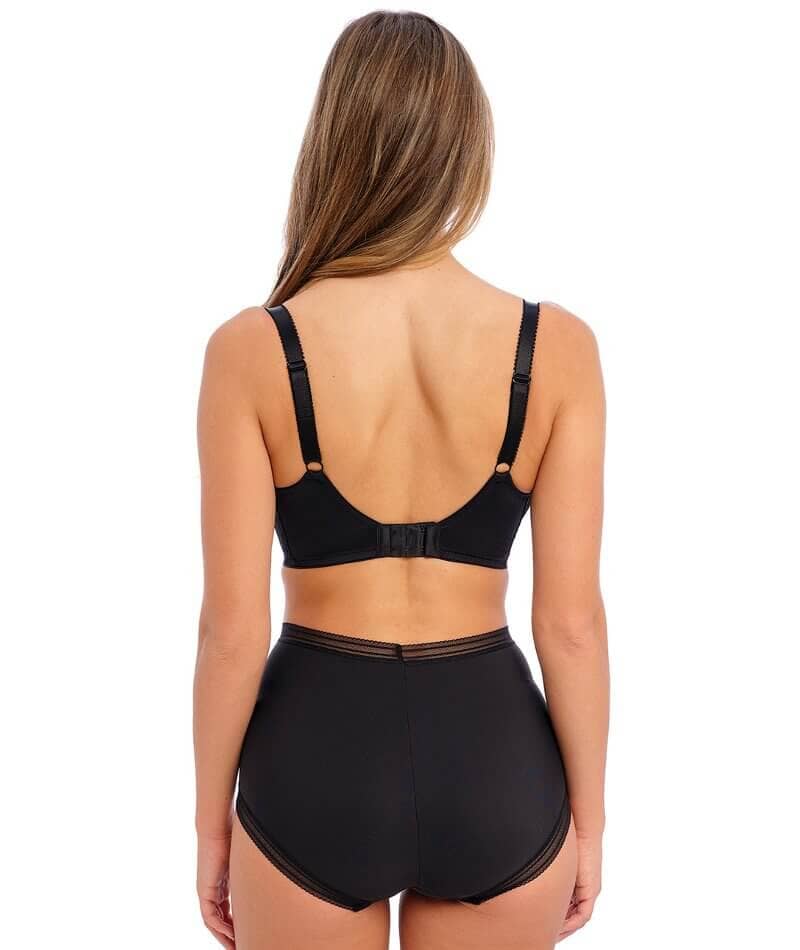Fantasie Fusion Lace Underwire Full Cup Side Support Bra - Black Bras