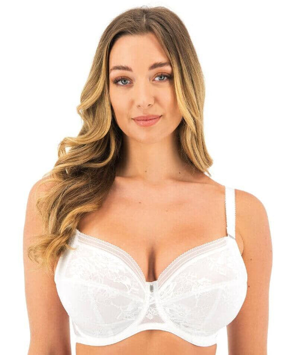 Buy White Recycled Lace Full Cup Comfort Bra - 38D, Bras