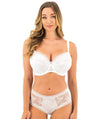 Fantasie Fusion Lace Underwire Full Cup Side Support Bra - White Bras