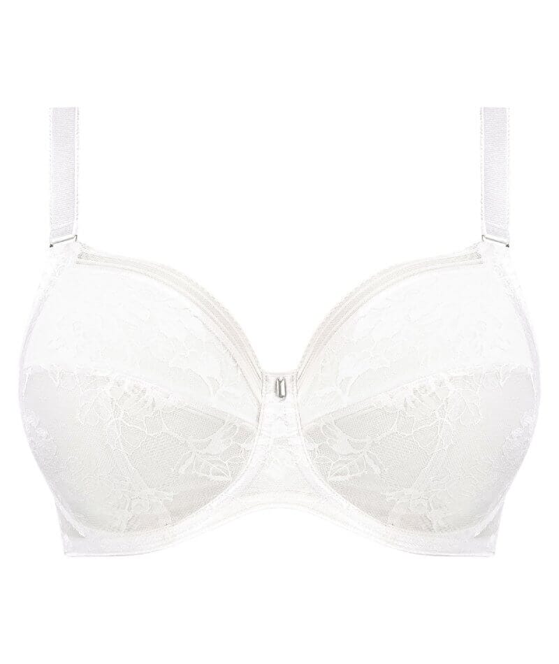 Fantasie Fusion Lace Underwire Full Cup Side Support Bra - White Bras