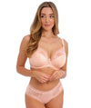 Fantasie Fusion Lace Underwire Padded Plunge Bra - Blush Bras