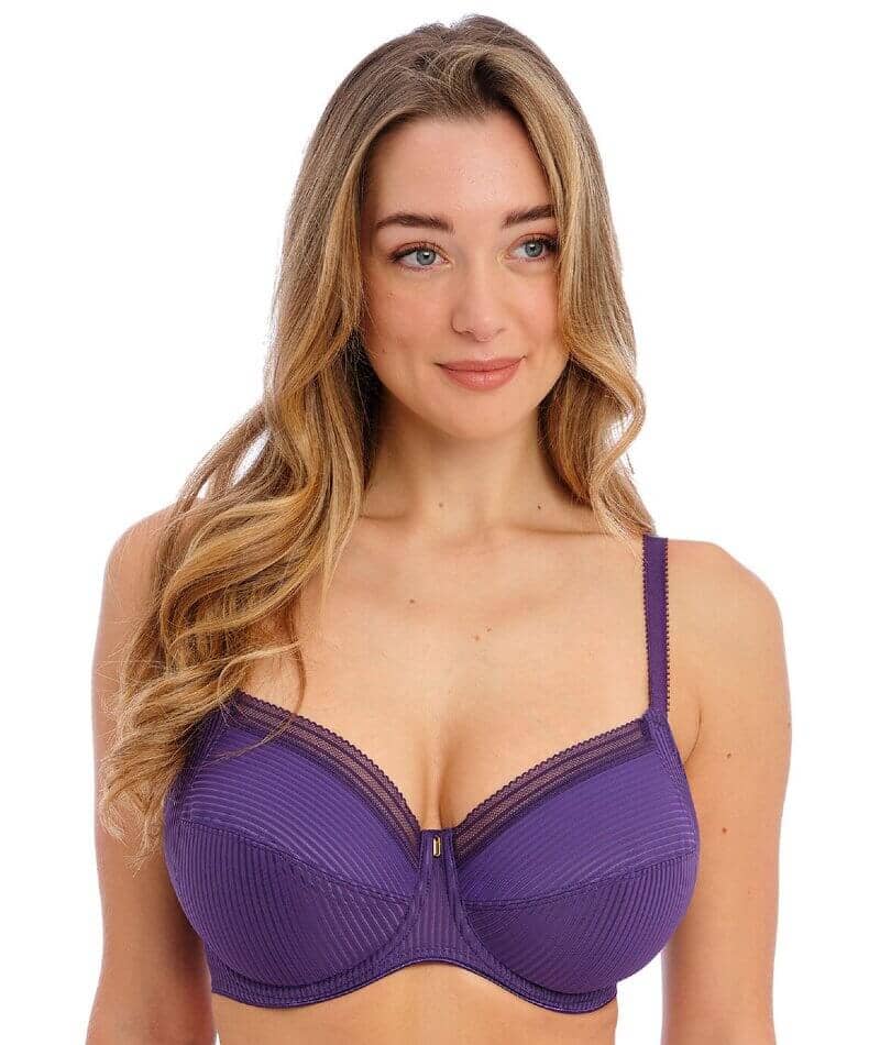 Fantasie Fusion Underwired Full Cup Side Support Bra - Blackberry Bras