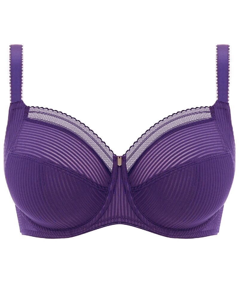 Fantasie Fusion Underwired Full Cup Side Support Bra - Blackberry Bras
