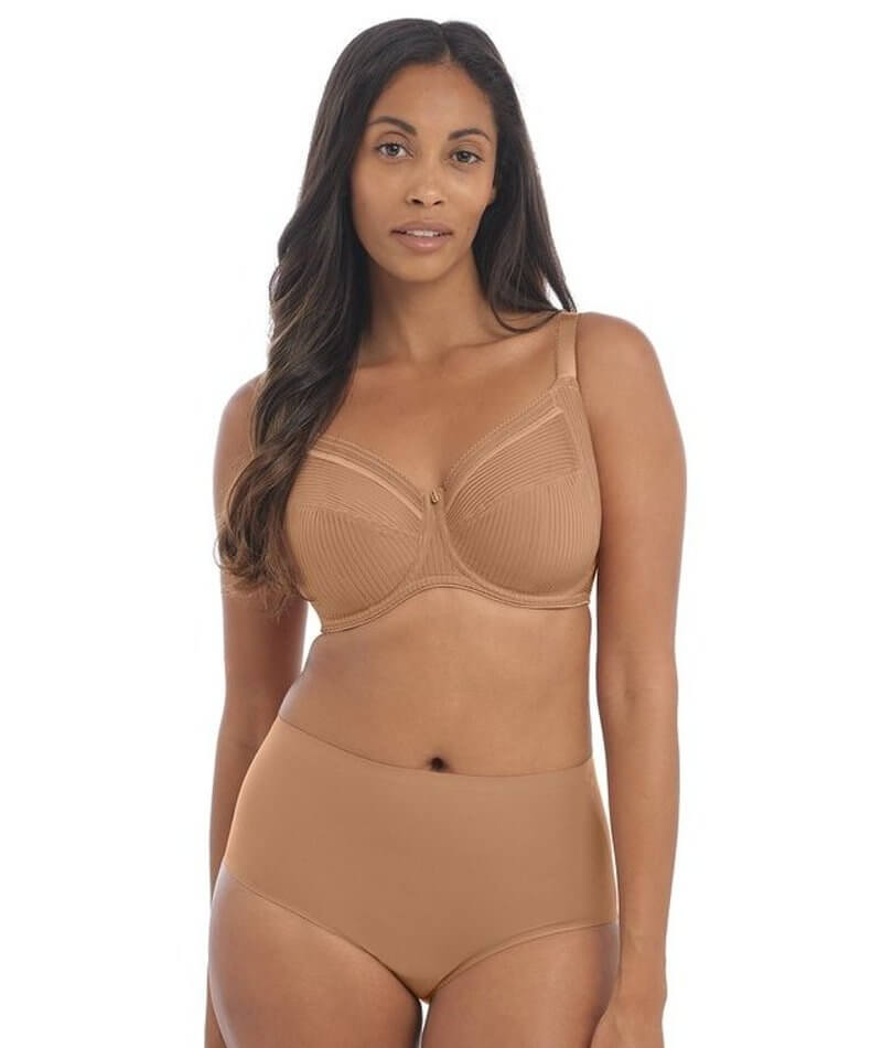 Fantasie Fusion Underwired Full Cup Side Support Bra - Cinnamon - Curvy Bras