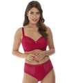 Fantasie Fusion Underwired Full Cup Side Support Bra - Red Bras