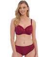 Fantasie Illusion Underwired Side Support Bra - Berry Bras