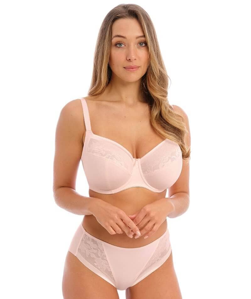 Fantasie Illusion Underwired Side Support Bra - Blush - Curvy Bras