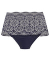 Fantasie Lace Ease Invisible Stretch Full Brief - Navy Knickers
