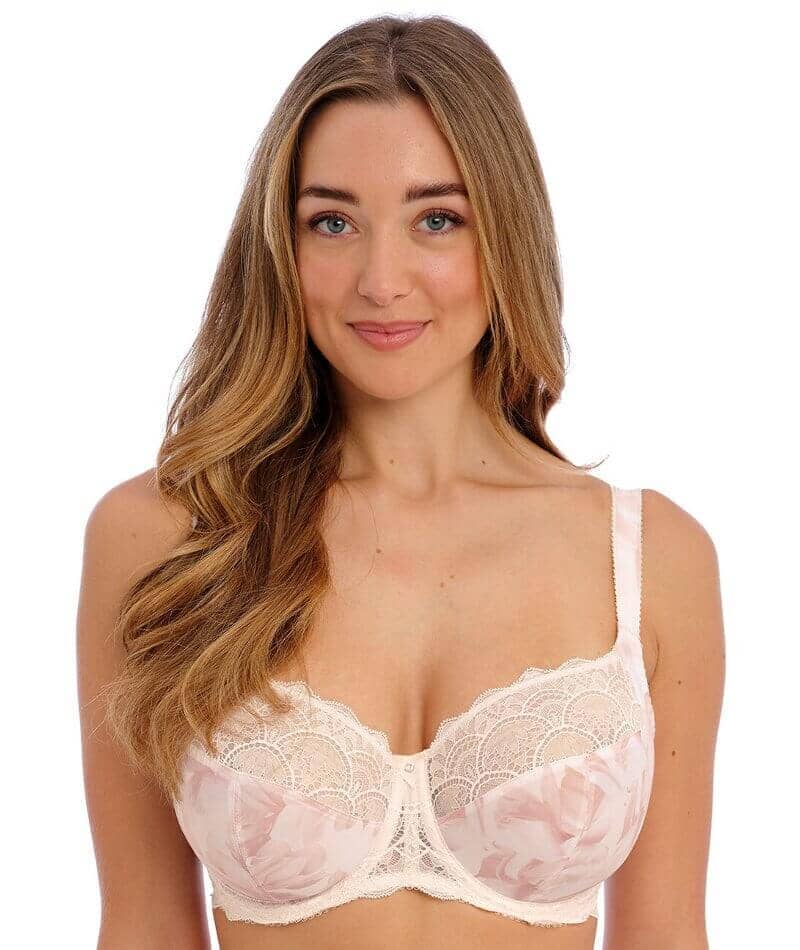 Samira - Soft Bra with Side Support - Polka Dot Bra