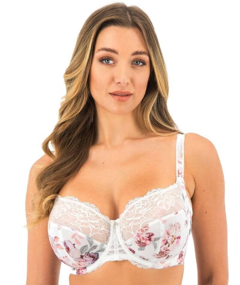 Fantasie Pippa Underwire Side Support Bra - White - Curvy Bras