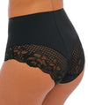 Fantasie Reflect High Waist Brief - Black Knickers