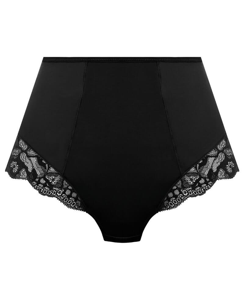 Fantasie Reflect High Waist Brief - Black Knickers