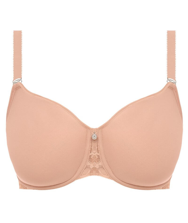 Fantasie Reflect Underwired Moulded Spacer Bra - Natural Beige - Curvy Bras