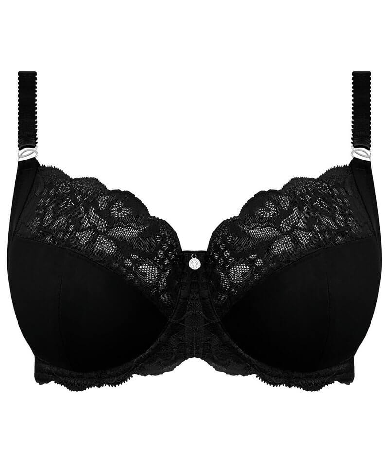 Women Lace Push Up Bra Underwired Side Support Non-padded