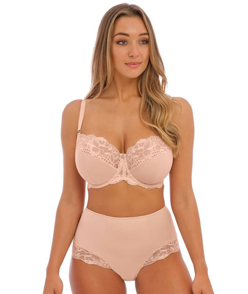 Collection Natural Style - Unlined bra and Brazilian panty