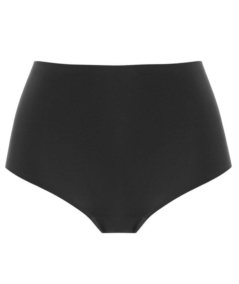 Smoothease Brief by Fantasie, Black, High Waisted Brief