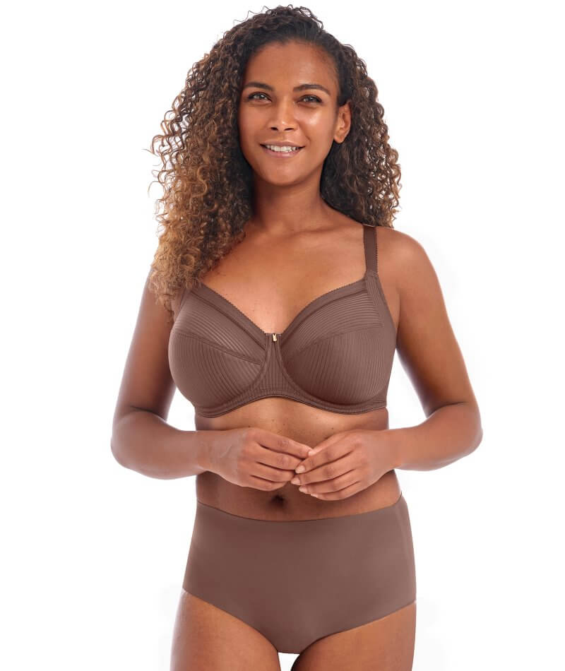 Fantasie Smoothease Invisible Stretch Full Brief - Coffee Roast