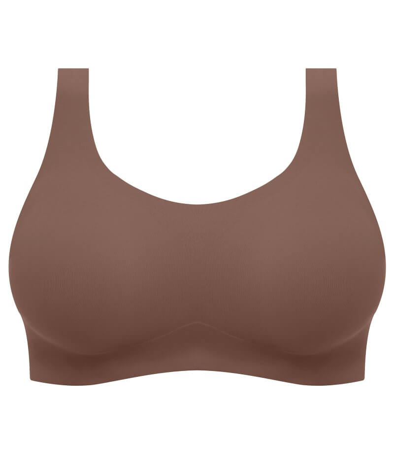 Fantasie Smoothease Non-Wired Bralette - Coffee Roast Bras