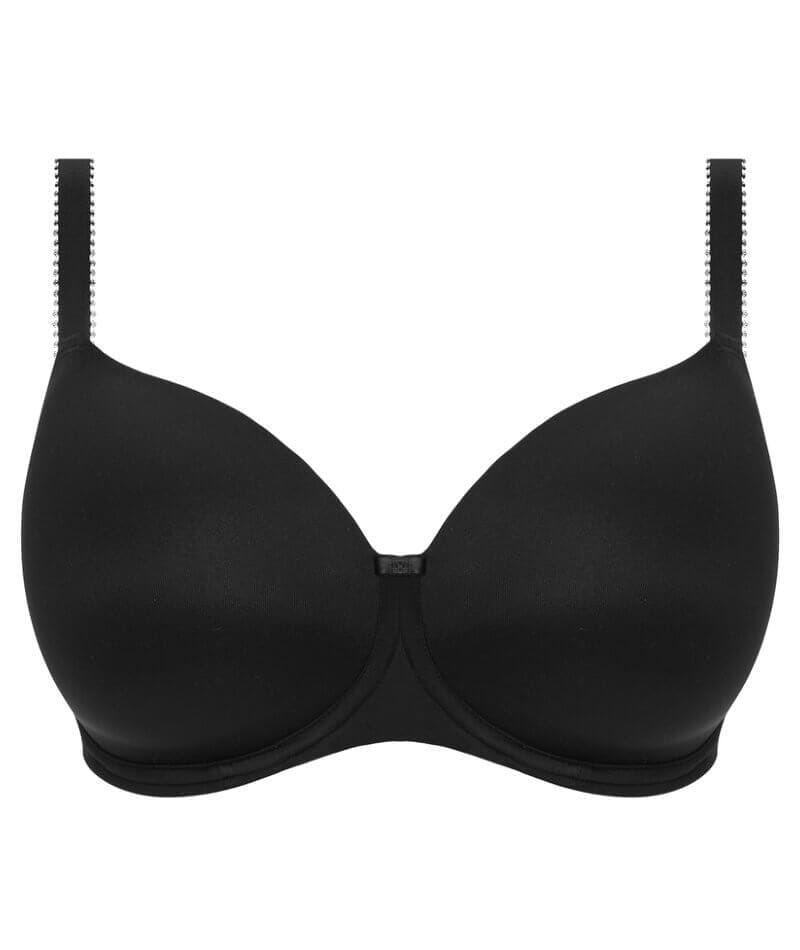 Women Push Up Bra Comfort T-Shirt Bra Smoothing Underwire Bras