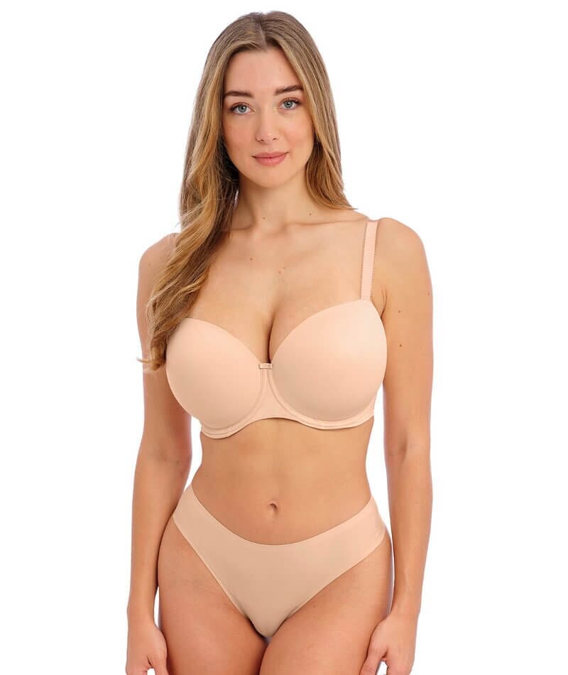 Fantasie Smoothease Underwire Moulded T-Shirt Bra - Natural Beige Bras
