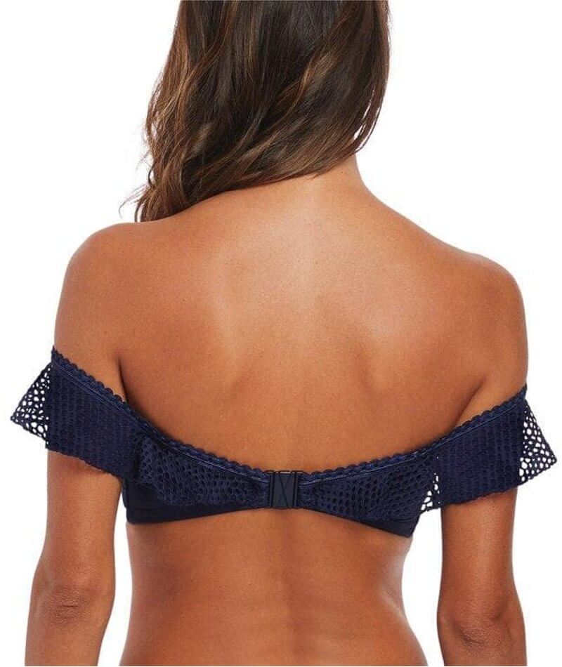 Fantasie Swim Marseille Underwire Bardot Bikini Top - Twilight Swim