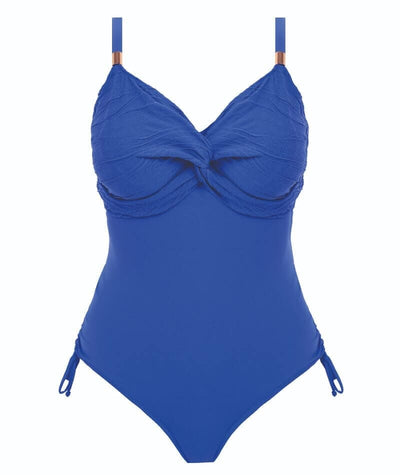 Fantasie Swim Beach Waves Underwire Twist Front Swimsuit With Adjustable Leg - Ultramarine Swim